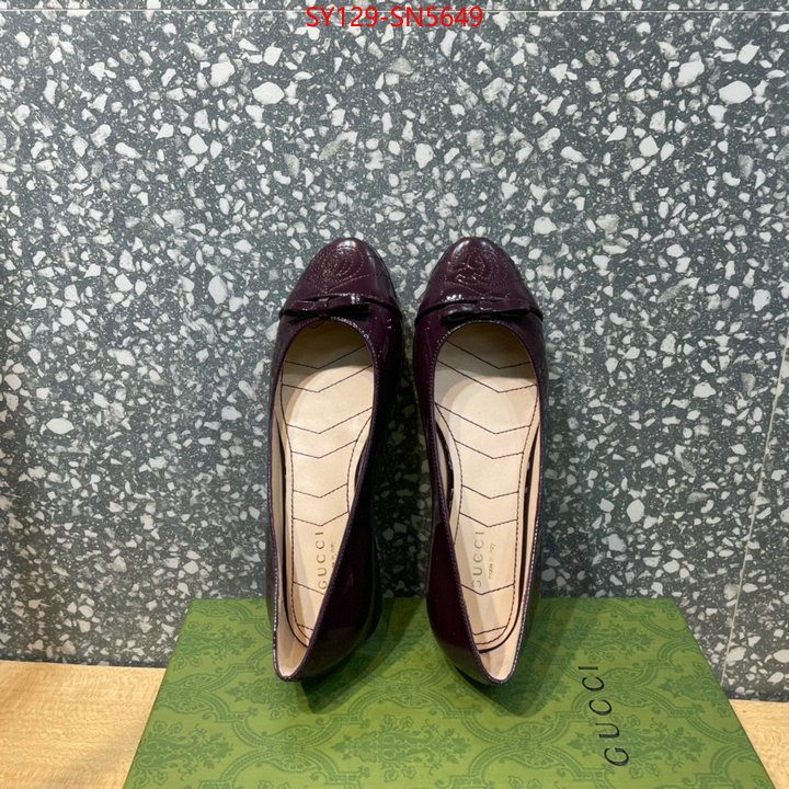 Women Shoes-Gucci,7 star quality designer replica , ID: SN5649,$: 129USD