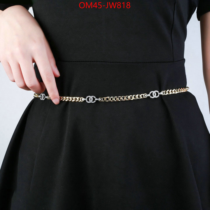 Belts-Chanel,shop designer , ID: JW818,$: 45USD