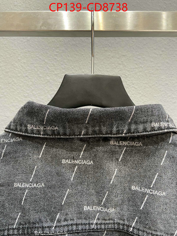 Clothing-Balenciaga,how to start selling replica , ID: CD8738,$: 139USD