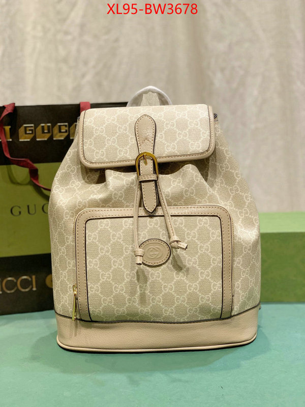 Gucci Bags(4A)-Backpack-,aaaaa quality replica ,ID: BW3678,$: 95USD