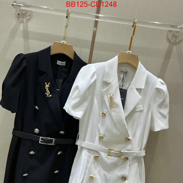 Clothing-YSL,shop cheap high quality 1:1 replica ,ID: CE1248,$: 125USD