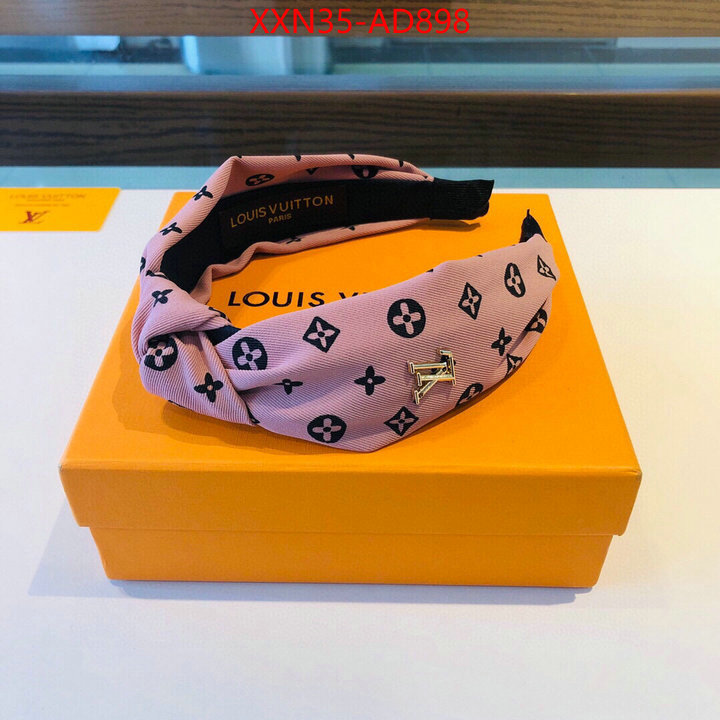 Hair band-LV,replica 2023 perfect luxury , ID: AD898,$: 35USD