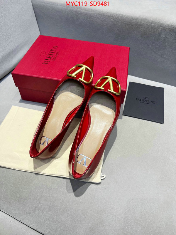 Women Shoes-Valentino,wholesale replica shop , ID: SD9481,$: 119USD