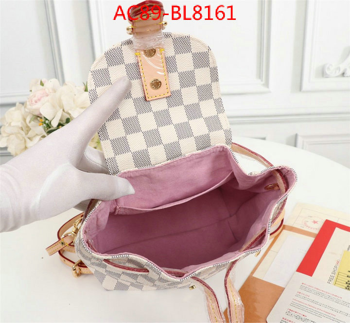 LV Bags(4A)-Backpack-,what is a counter quality ,ID: BL8161,