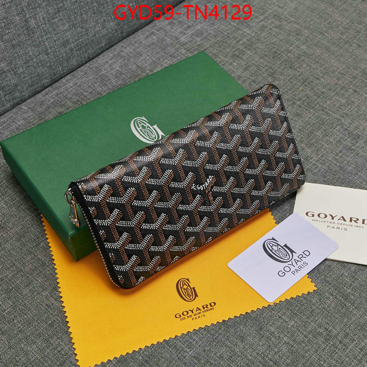 Goyard Bags(4A)-Wallet,aaaaa replica designer ,ID: TN4129,$: 59USD