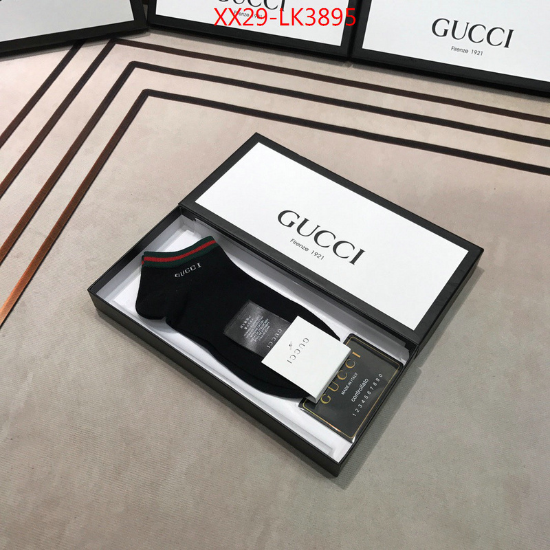 Sock-Gucci,the quality replica , ID: LK3895,$:29USD