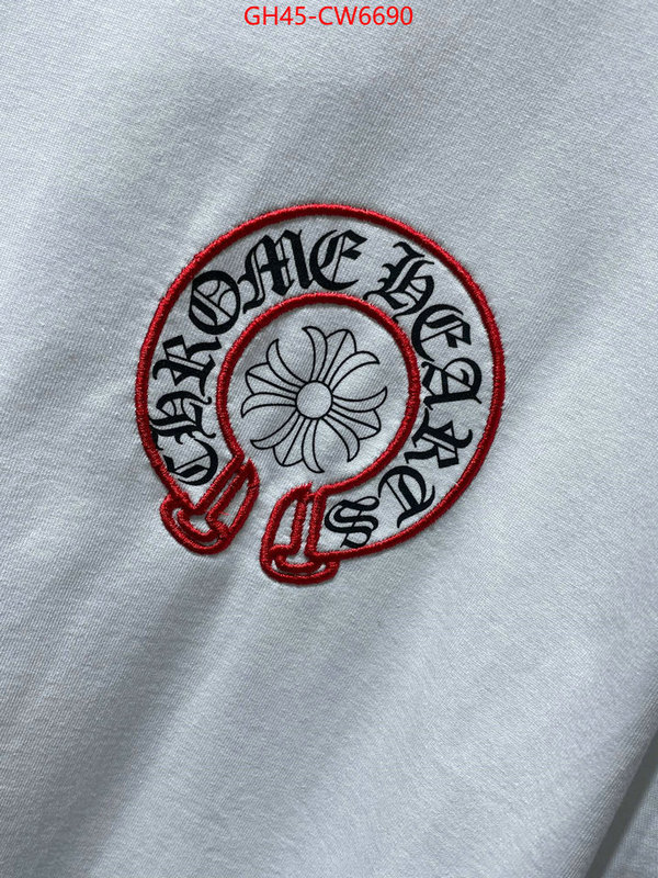 Clothing-Chrome Hearts,store , ID: CW6690,$: 45USD