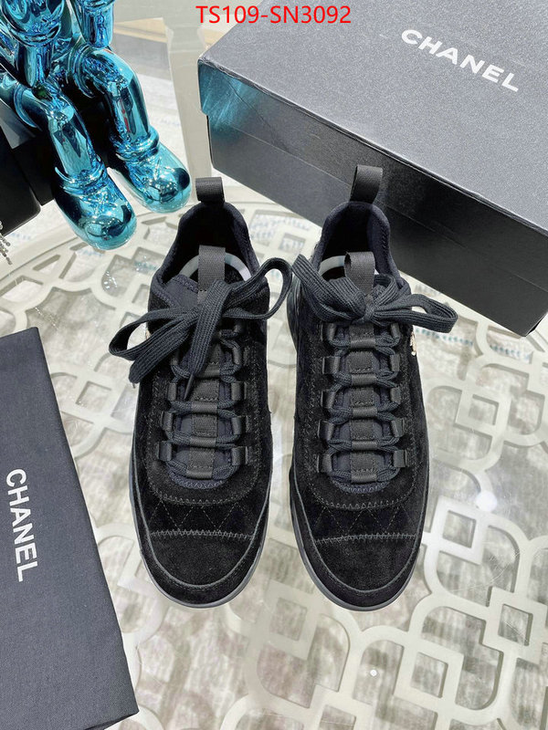 Women Shoes-Chanel,top fake designer , ID: SN3092,$: 109USD