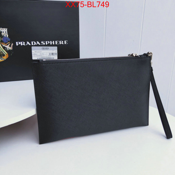 Prada Bags(TOP)-Clutch-,ID: BL749,$:75USD