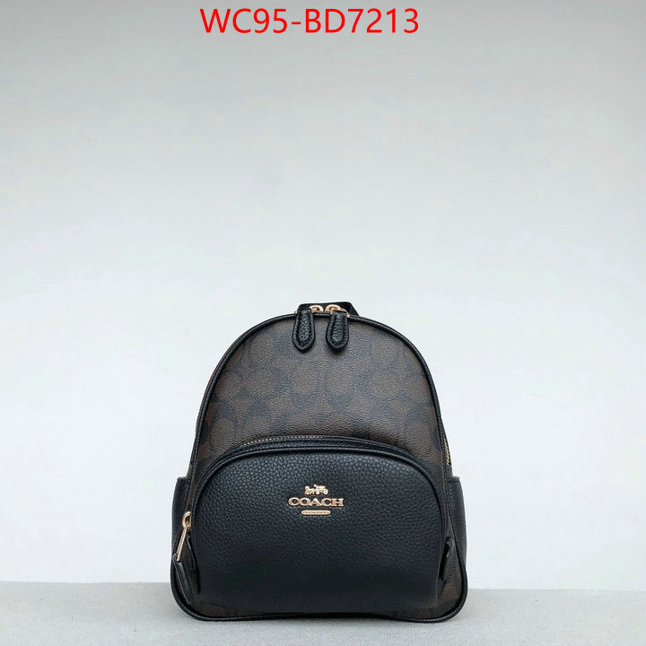 Coach Bags(4A)-Backpack-,top designer replica ,ID: BD7213,$: 95USD