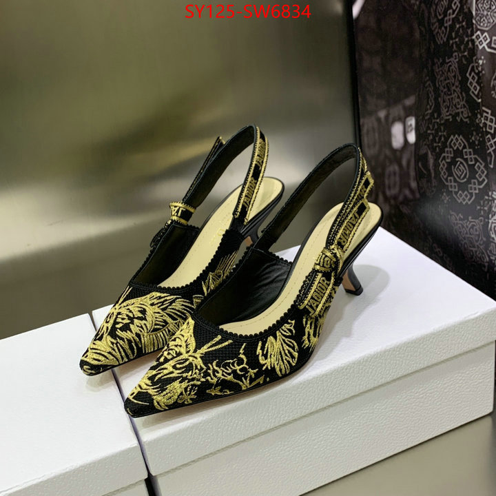 Women Shoes-Dior,replcia cheap from china , ID: SW6834,$: 125USD