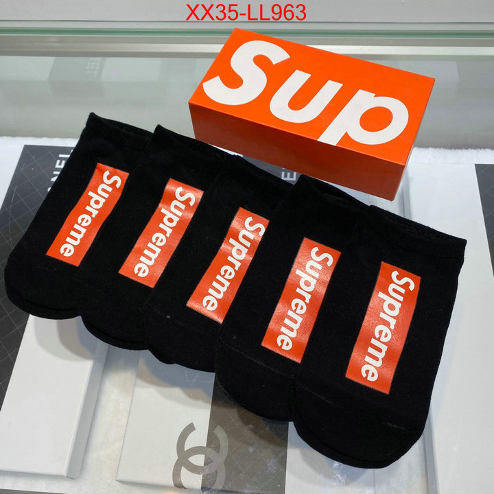 Sock-Supreme,top brands like , ID: LL963,$:35USD