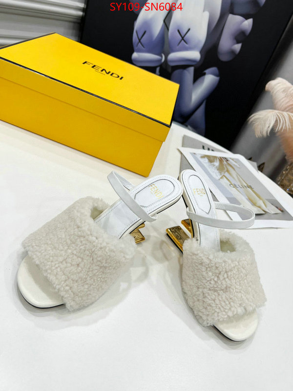 Women Shoes-Fendi,replica how can you , ID: SN6084,$: 109USD