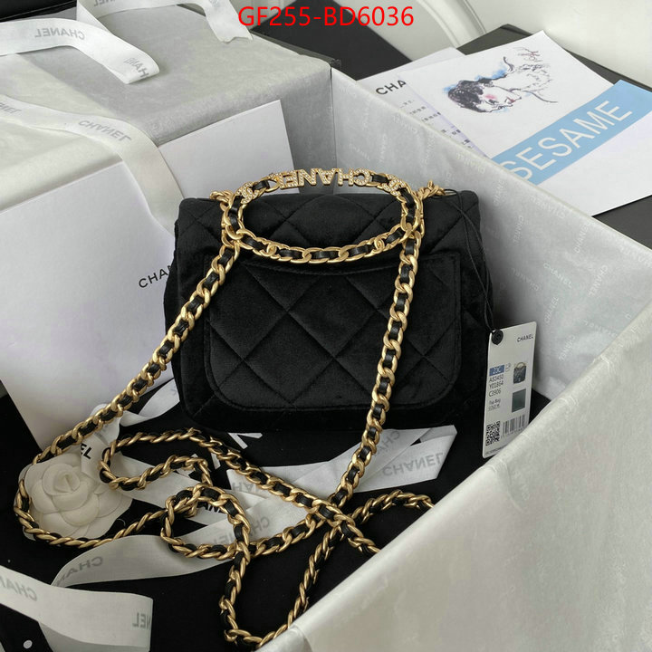 Chanel Bags(TOP)-Diagonal-,ID: BD6036,$: 255USD