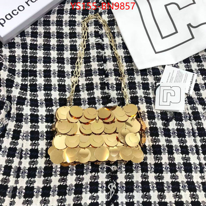 Paco Rabanne Bags (TOP)-Diagonal-,shop designer replica ,ID: BN9857,$: 155USD