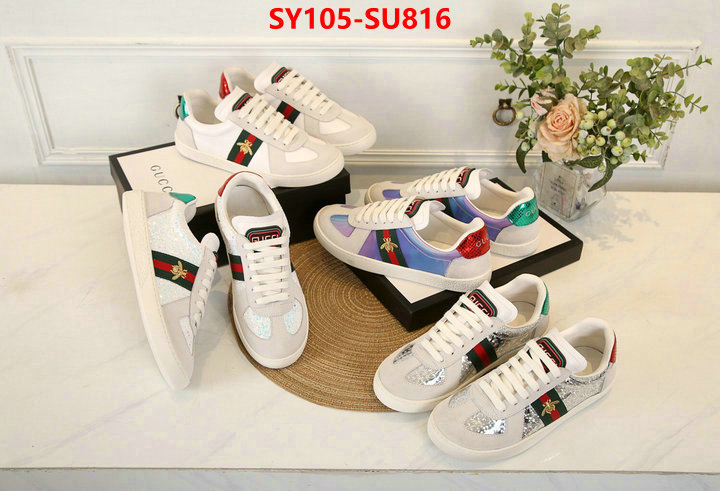 Women Shoes-Gucci,buy best quality replica , ID: SU816,$: 105USD