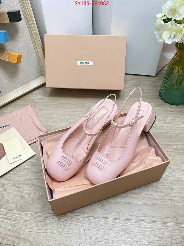 Women Shoes-Miu Miu,shop the best high quality , ID: SE4082,$: 135USD