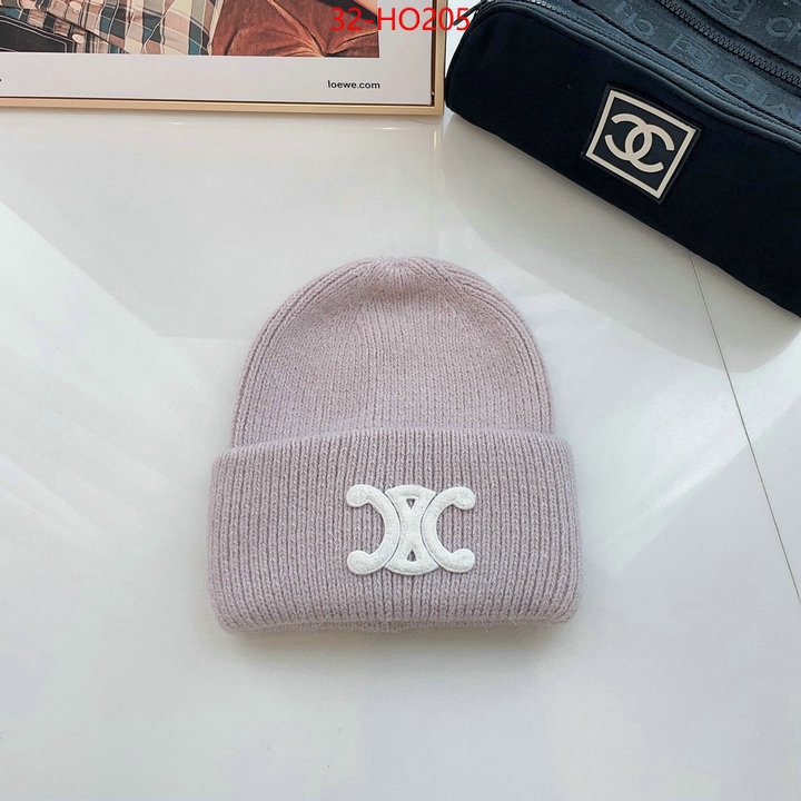 Cap (Hat)-Celine,knockoff highest quality , ID: HO205,$: 32USD