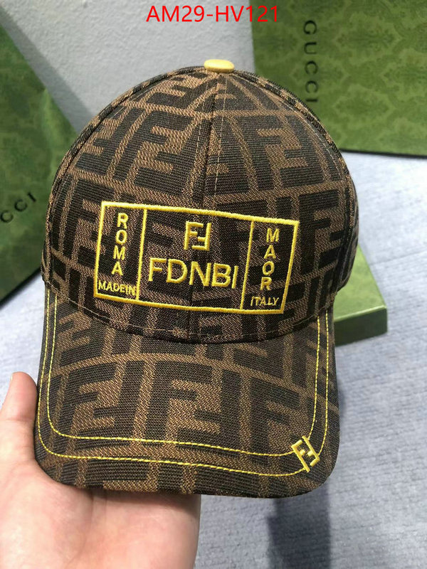 Cap (Hat)-Fendi,what is a 1:1 replica , ID: HV121,$: 29USD
