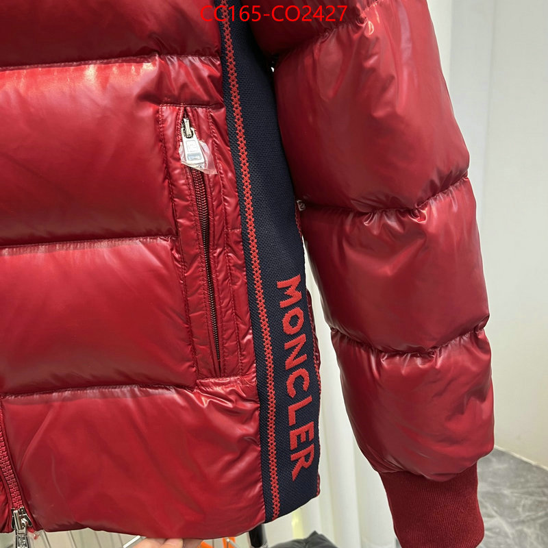 Down jacket Men-Moncler,best capucines replica , ID: CO2427,$: 165USD