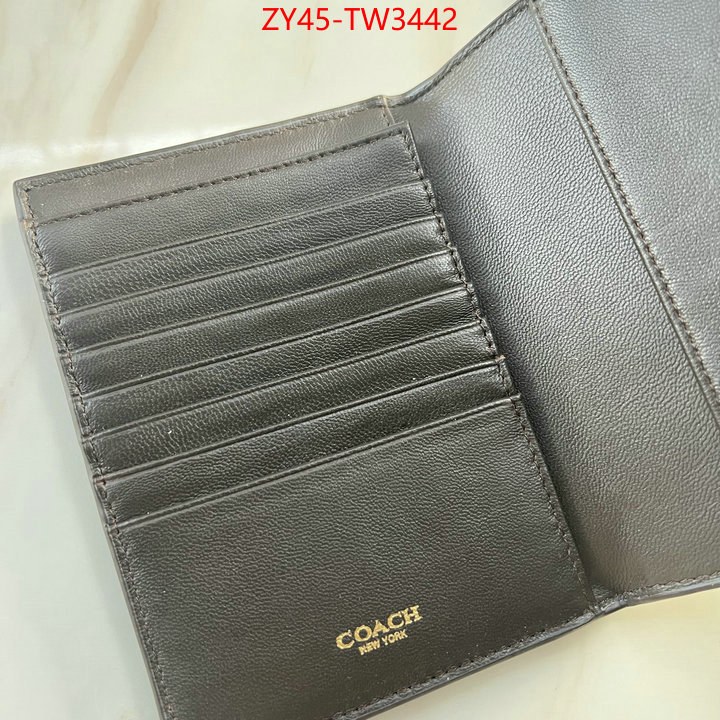 Coach Bags(4A)-Wallet,top ,ID: TW3442,$: 45USD