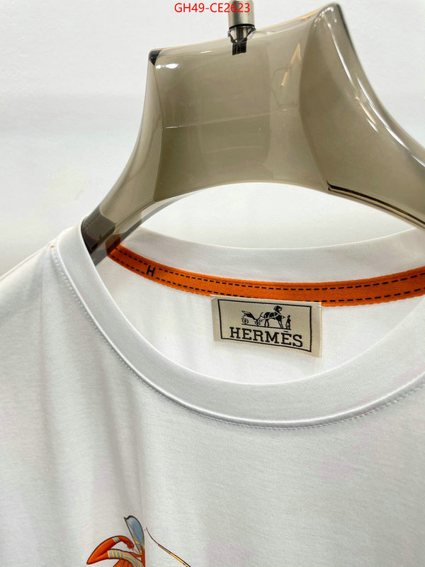 Clothing-Hermes,replica us , ID: CE2623,$: 49USD