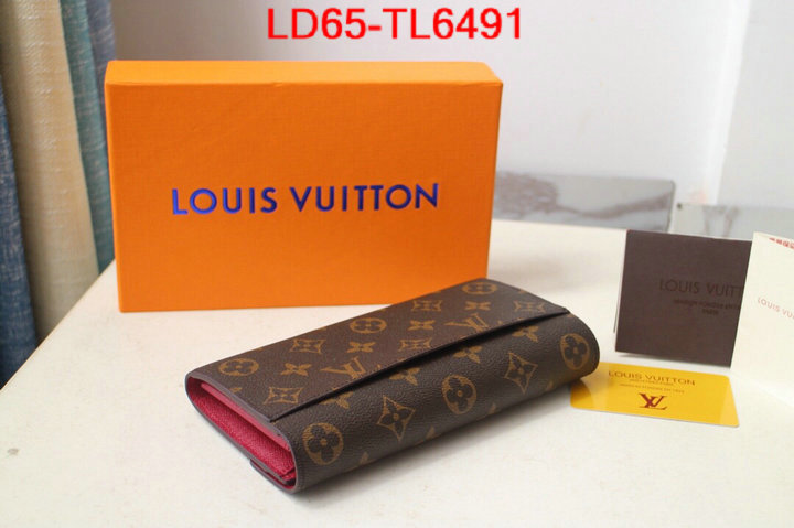LV Bags(TOP)-Wallet,ID:TL6491,$: 65USD