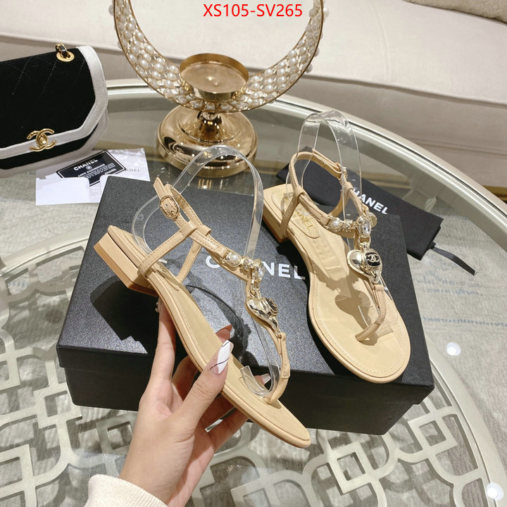 Women Shoes-Chanel,top quality designer replica , ID: SV265,$: 105USD