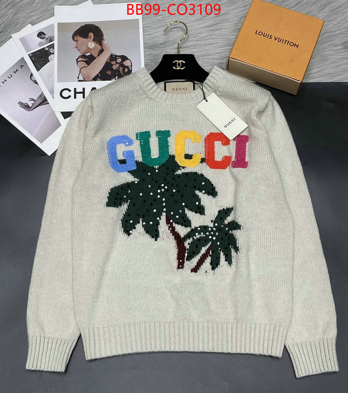 Clothing-Gucci,what is a 1:1 replica , ID: CO3109,$: 99USD