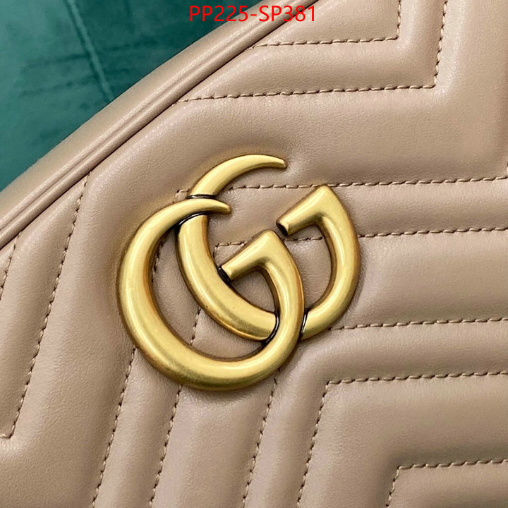 Gucci Bags(TOP)-Marmont,ID: BP381,$: 225USD