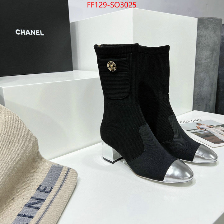 Women Shoes-Chanel,replica sale online , ID: SO3025,$: 129USD