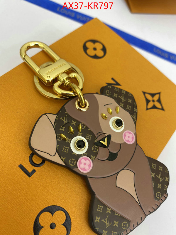 Key pendant-LV,outlet 1:1 replica ,ID: KR797,$: 37USD