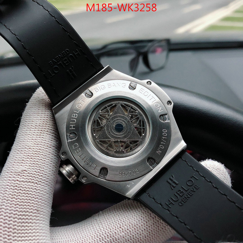 Watch(4A)-Hublot,buy best high quality ,ID: WK3258,$:185USD