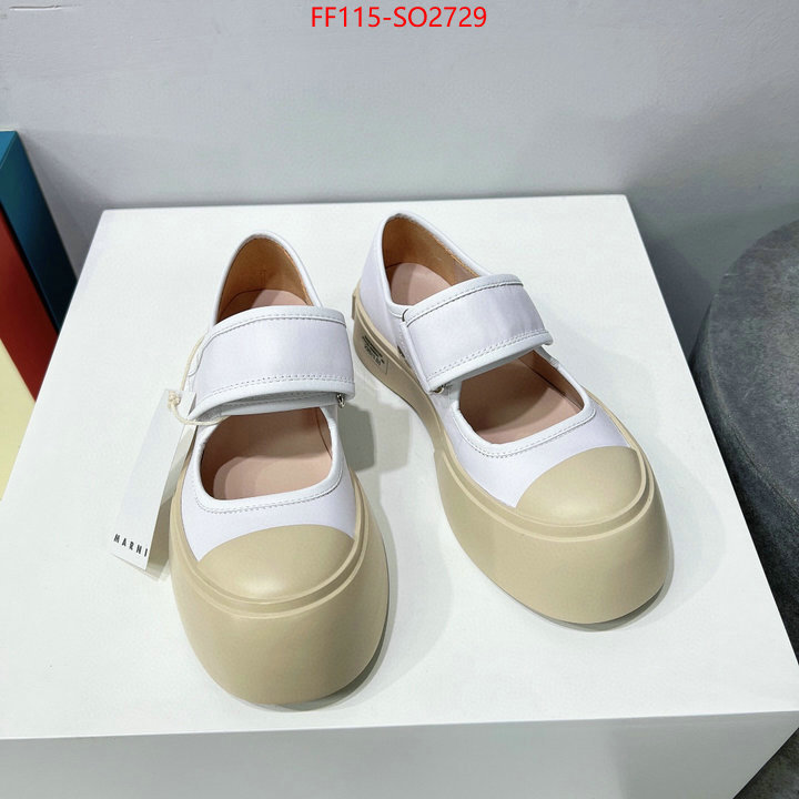 Women Shoes-Marni,top perfect fake , ID: SO2729,$: 115USD