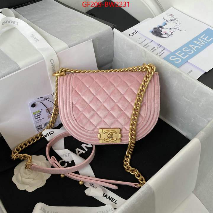 Chanel Bags(TOP)-Diagonal-,ID: BW2231,$: 209USD