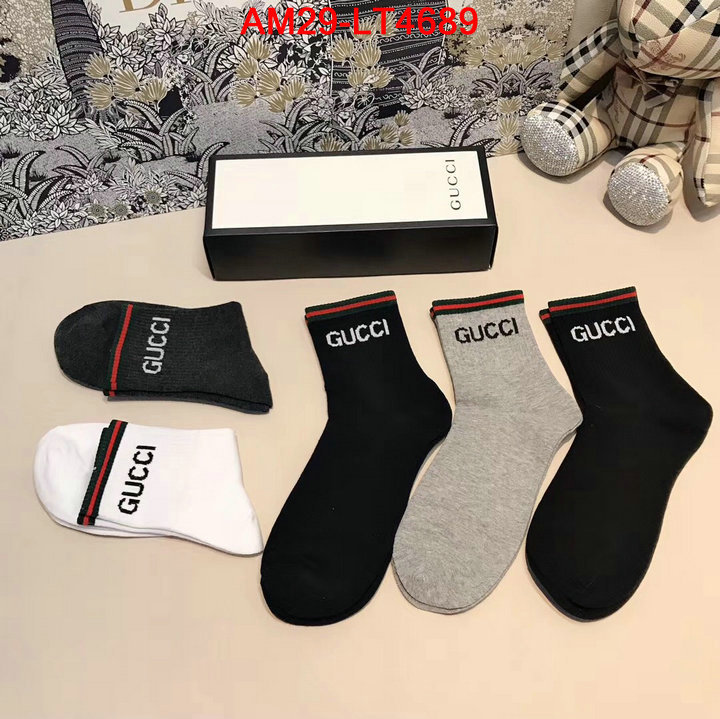 Sock-Gucci,for sale online , ID: LT4689,$: 29USD