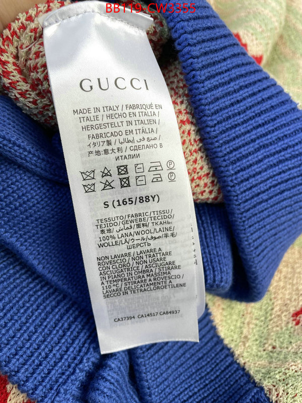 Clothing-Gucci,perfect , ID: CW3355,$: 119USD