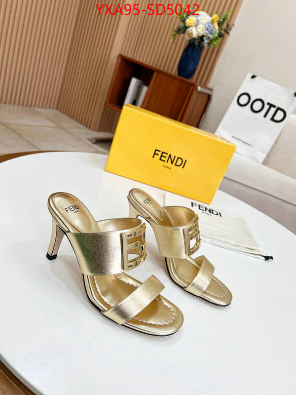 Women Shoes-Fendi,aaaaa+ replica designer , ID: SD5042,$: 95USD