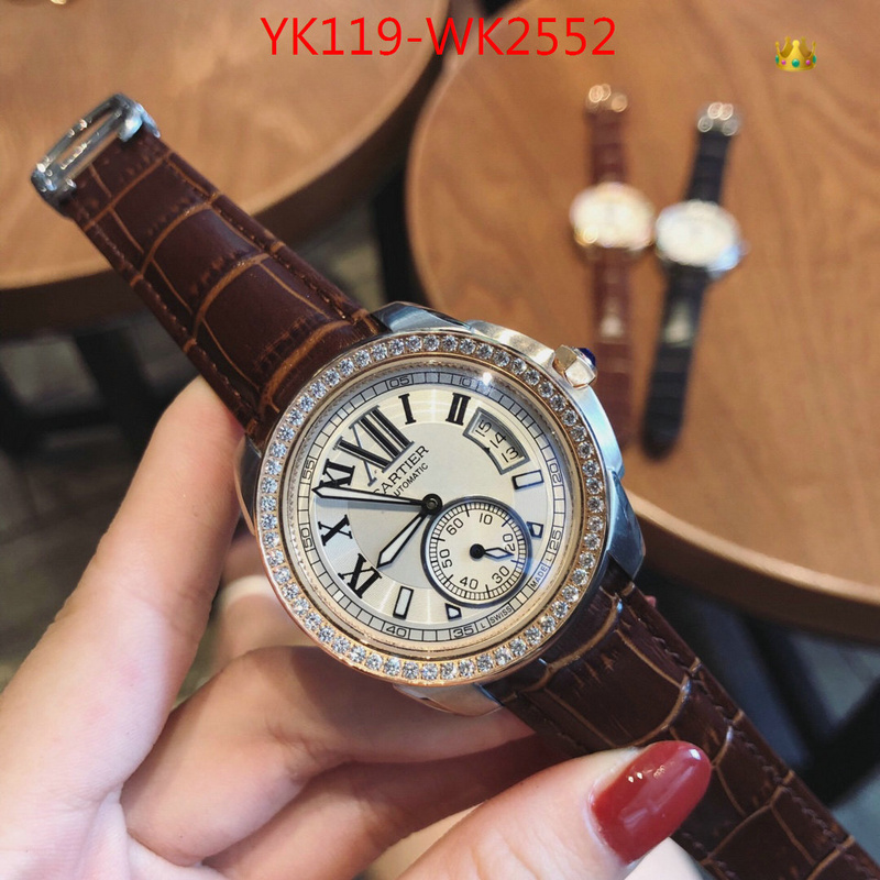 Watch(4A)-Cartier,store , ID: WK2552,$:119USD