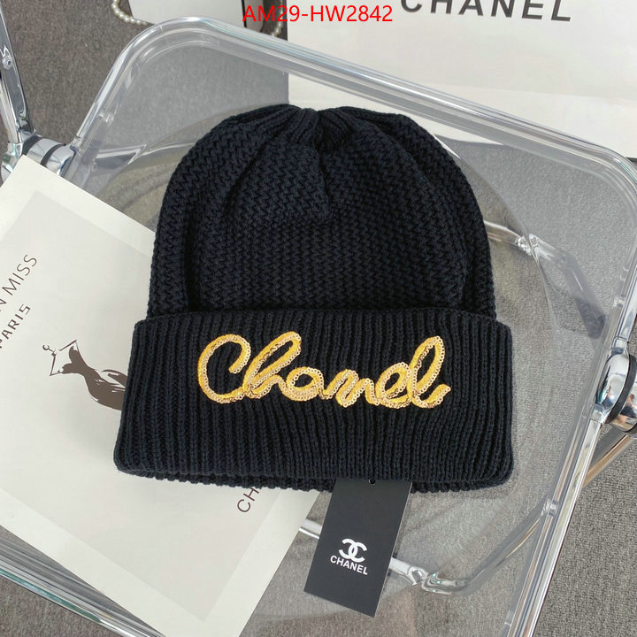 Cap (Hat)-Chanel,buy high quality fake , ID: HW2842,$: 29USD
