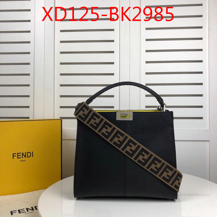 Fendi Bags(4A)-Peekaboo,fake aaaaa ,ID: BK2985,$:125USD