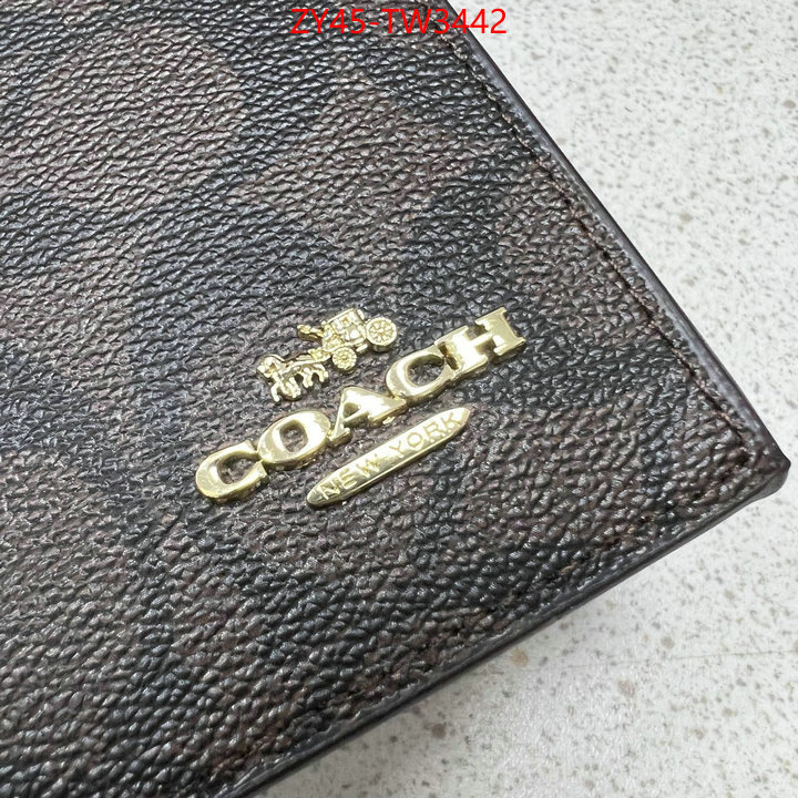Coach Bags(4A)-Wallet,top ,ID: TW3442,$: 45USD