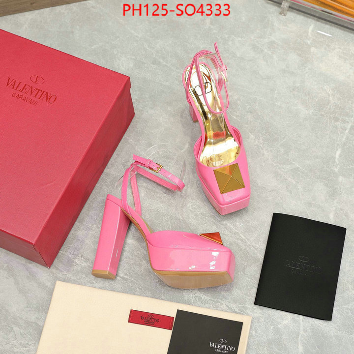 Women Shoes-Valentino,what's the best to buy replica , ID: SO4333,$: 125USD