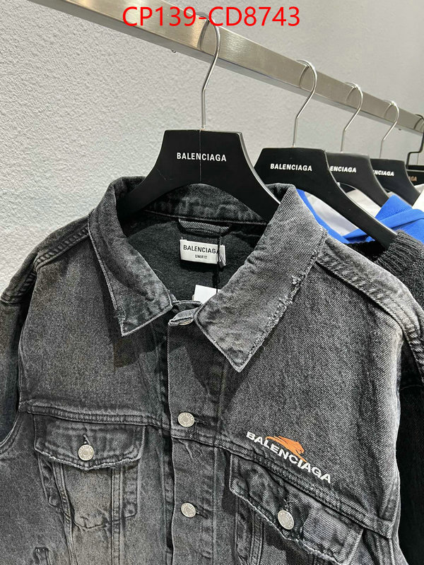 Clothing-Balenciaga,top quality website , ID: CD8743,$: 139USD