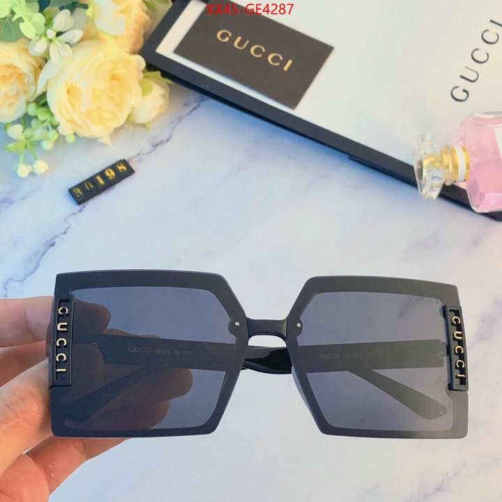 Glasses-Gucci,high quality 1:1 replica , ID: GE4287,$: 45USD