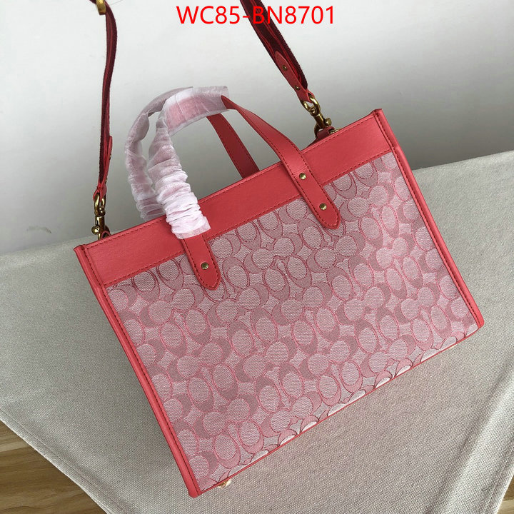 Coach Bags(4A)-Tote-,replica 2023 perfect luxury ,ID: BN8701,$: 85USD