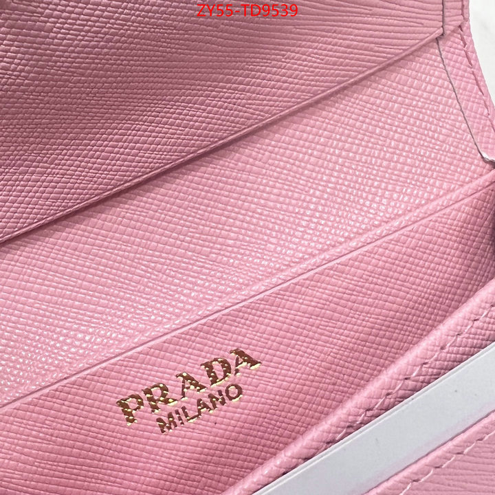 Prada Bags(4A)-Wallet,buy 2023 replica ,ID: TD9539,$: 55USD