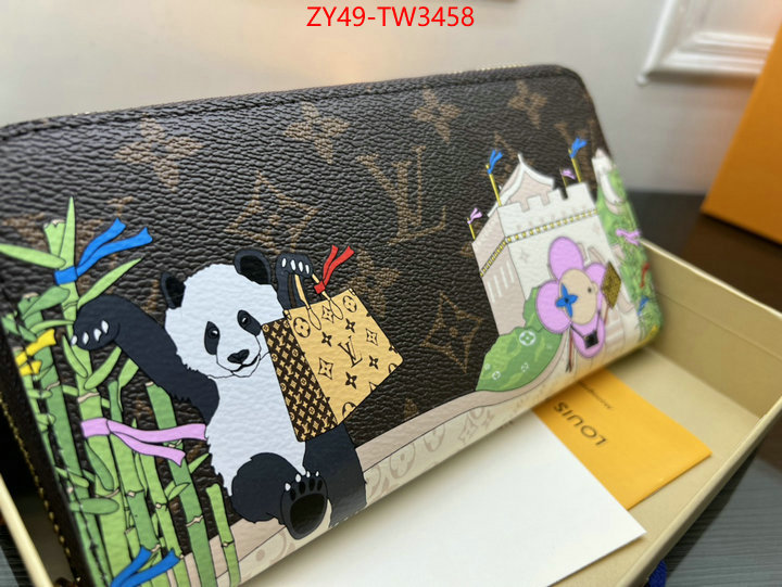 LV Bags(4A)-Wallet,wholesale 2023 replica ,ID: TW3458,$: 49USD