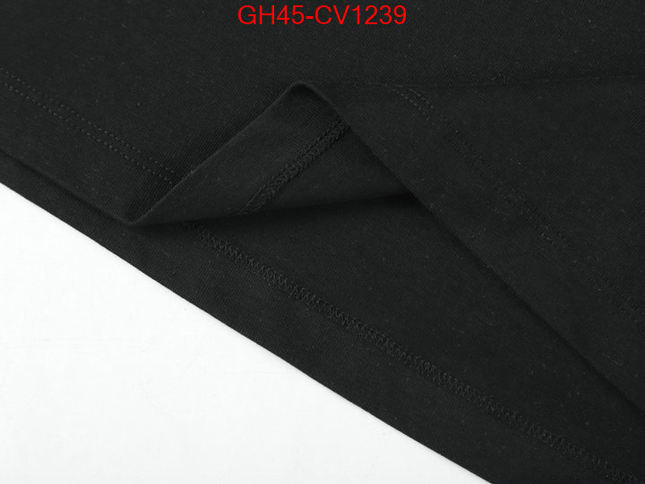 Clothing-Gucci,wholesale 2023 replica , ID: CV1239,$: 45USD