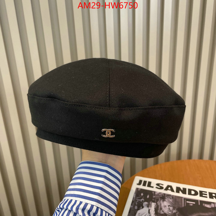 Cap (Hat)-Chanel,knockoff , ID: HW6750,$: 29USD